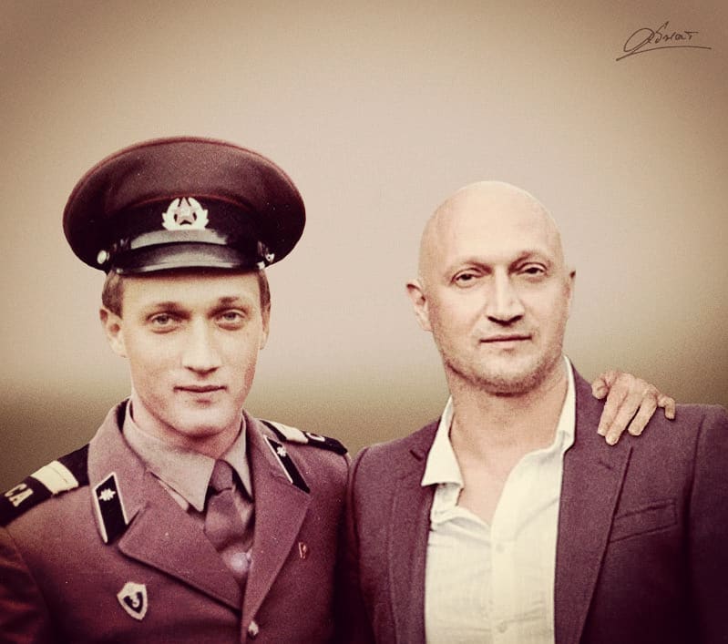Фотошопер совмещает на одном снимке отечественных знаменитостей в молодости и сейчас
